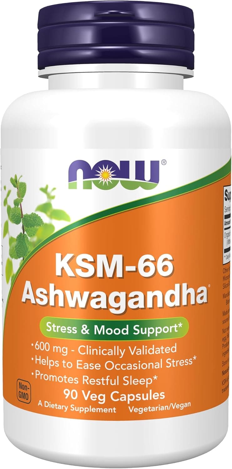 NOW KSM-66 Ashwagandha 600 mg
